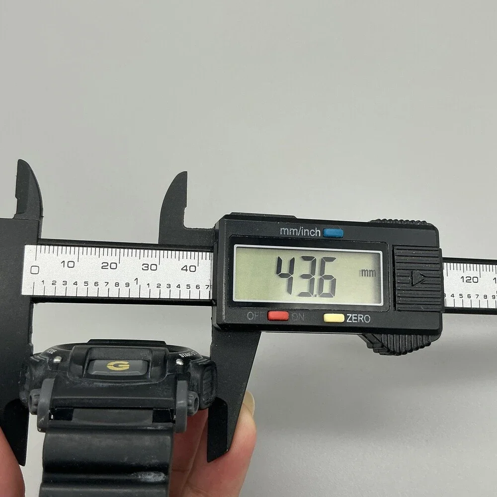 Casio G-Shock DW-9052 Mens Watch 44mm Digital Black Resin Strap Day Date